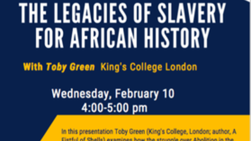 Legacies of slavery for African history
