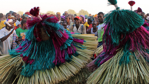 Photo©Adam Higazi 2011,Tarok masquerades; new year festivities at Pil Gani, Langtang - southern Plateau State, central Nigeria 