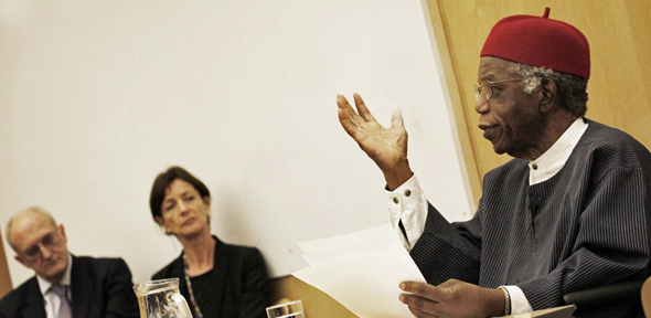 Professor Chinua Achebe, CAS Annual Lecutre in 2010